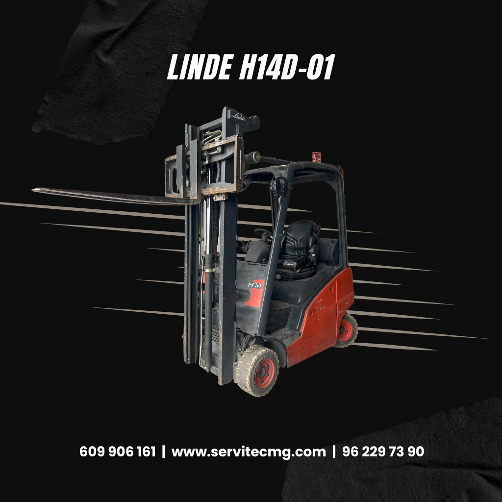 Carretilla Elevadora Diesel Linde H14D-01