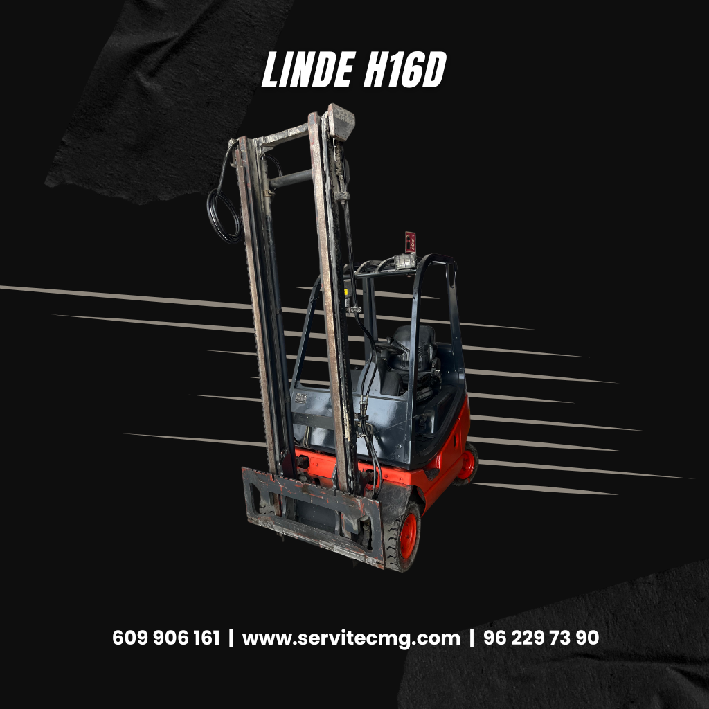 Carretilla Elevadora Diesel Linde H16D