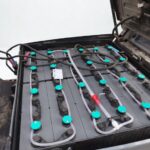 batería carretilla elevadora eléctrica Toyota 8FBMT18