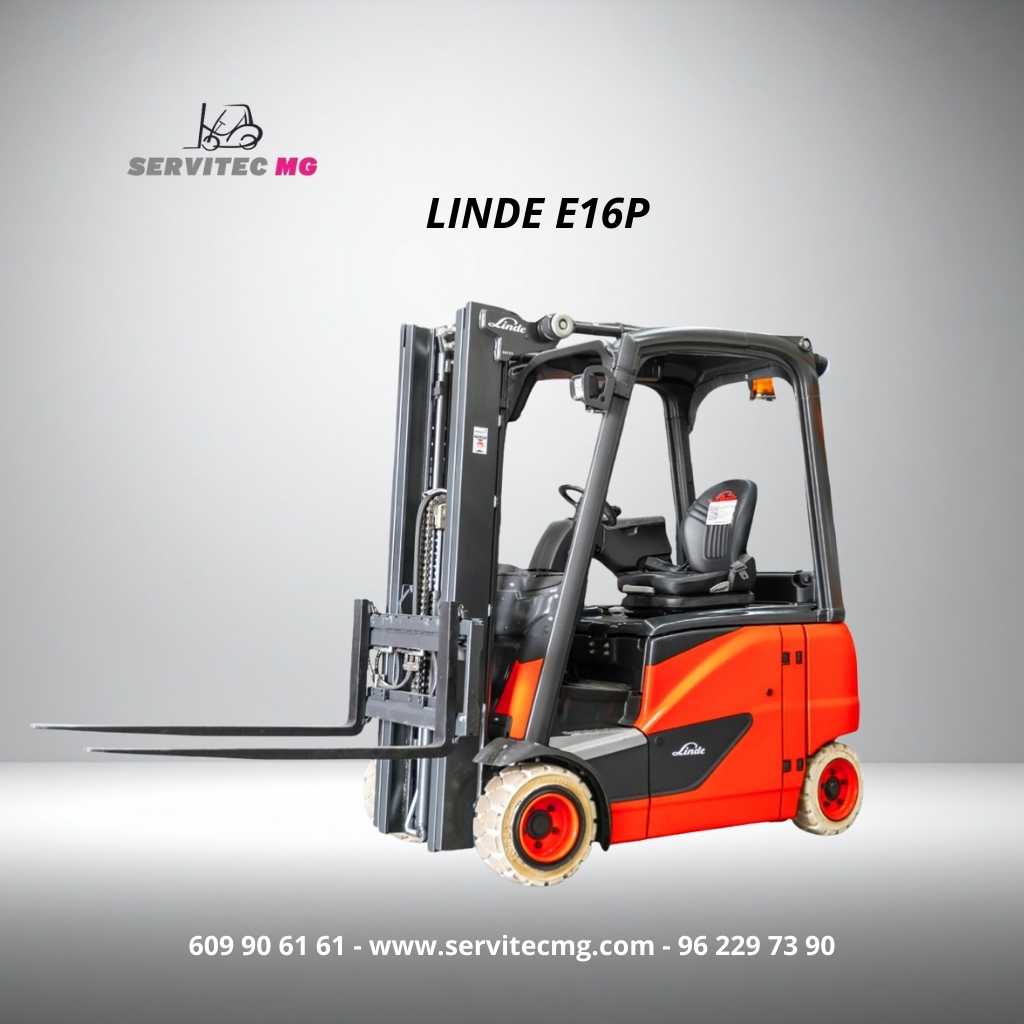 Imagen carretilla elevadora eléctrica Linde E16P