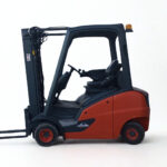 Imagen lateral carretilla diésel Linde H20D-01 EVO