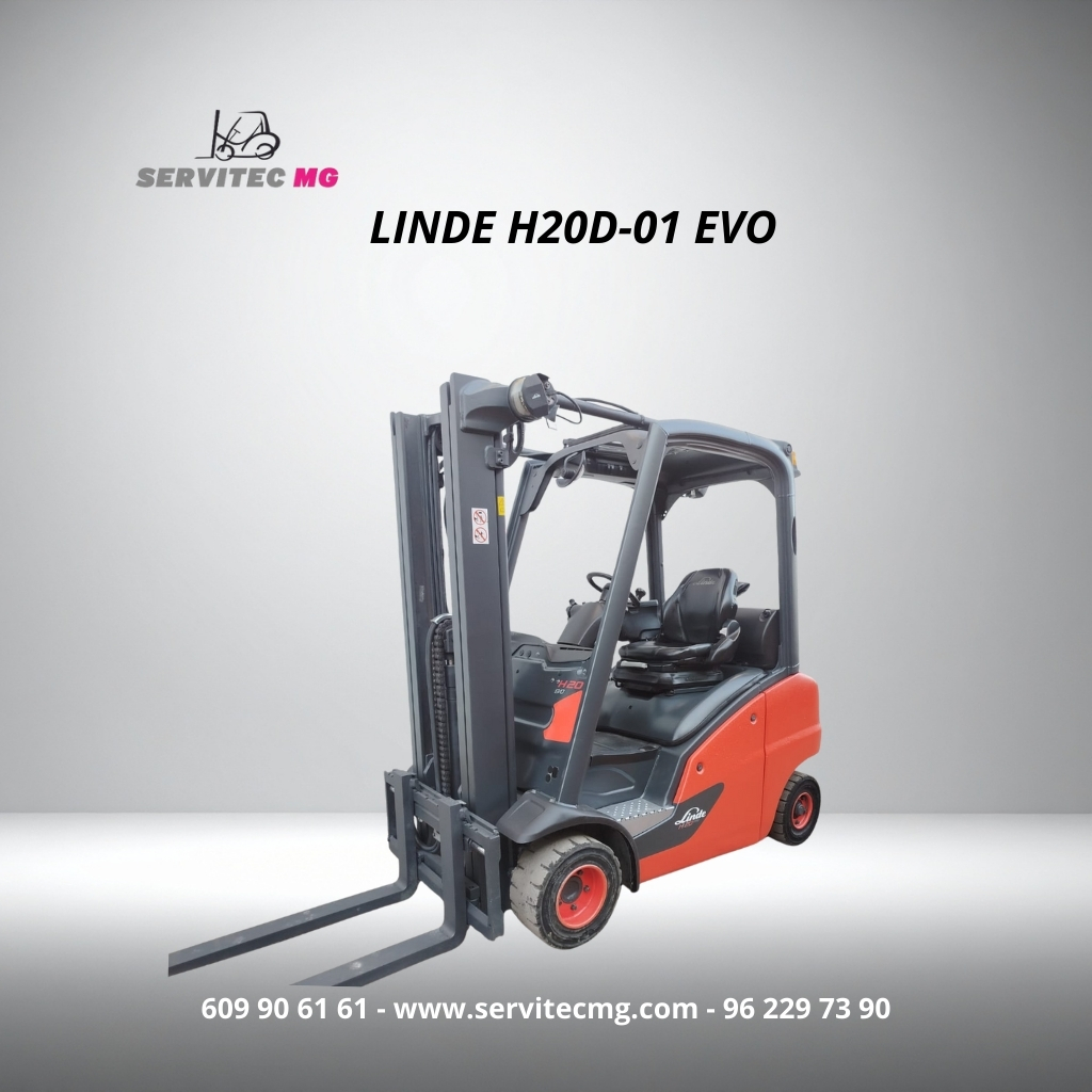 Imagen portada carretilla diésel Linde H20D-01 EVO