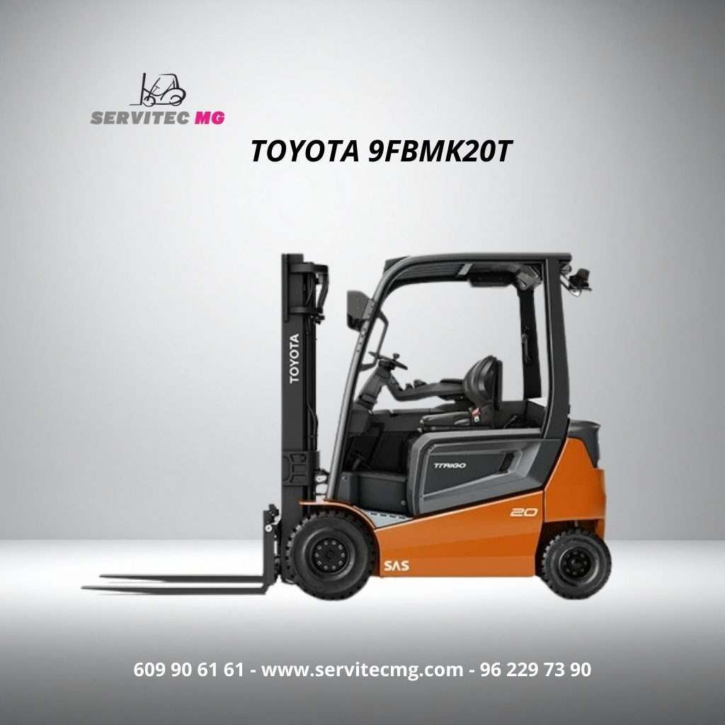 Imagen carretilla eléctrica Toyota 9FBMK20T